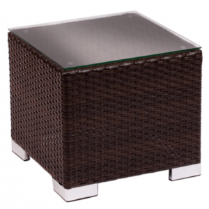 BFM Aruba Outdoor Wicker Side Table