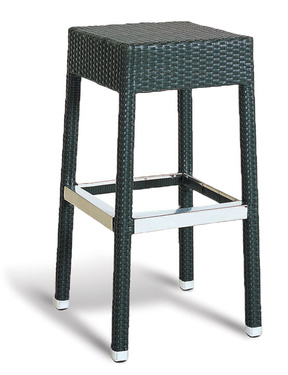 Asbury Backless Bar Stool-Resin New Gray by GAR Products