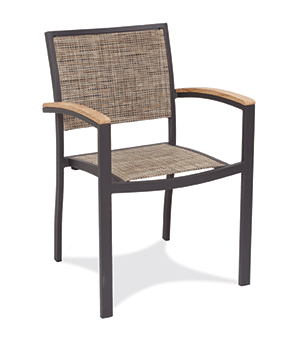 GAR Bayhead Performance Weave Arm Chair