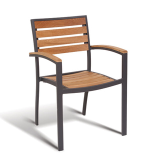 GAR Bayhead Synthetic Teak Arm Chair