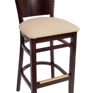 BFM Merion Beechwood Barstool - Vinyl