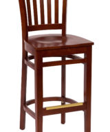 BFM Princeton School Wooden Barstool