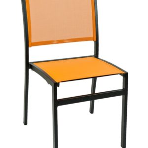 Florida Seating Restaurant Side Chair / Aluminum & Textile