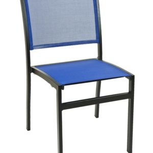 Florida Seating Restaurant Side Chair / Aluminum & Textile