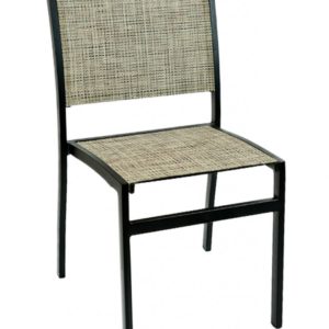 Florida Seating Restaurant Side Chair / Aluminum & Textile