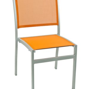 Florida Seating Restaurant Side Chair / Aluminum & Textile