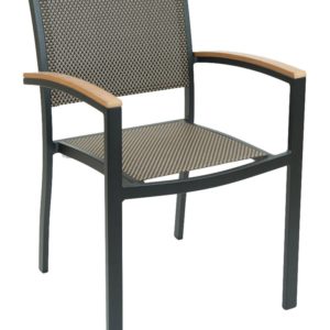 Florida Seating Restaurant Armchair Aluminum & Textilene