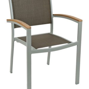 Florida Seating Restaurant Armchair Aluminum & Textilene