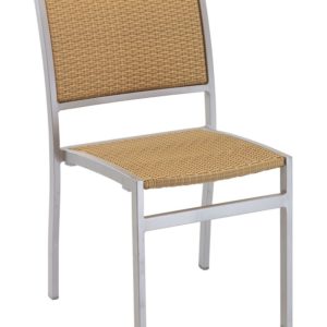 Florida Seating Restaurant Side Chair Aluminum / Weave