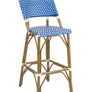 Florida Seating BRT-01 Restaurant Barstool Blue Weave