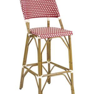 Florida Seating BRT-01 Restaurant Barstool Bordeaux Weave