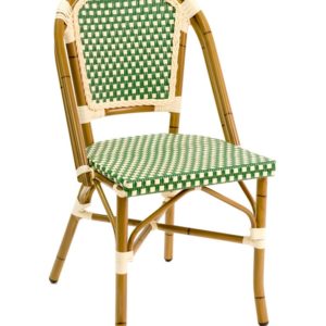 Florida Seating RT-01 Restaurant Side Chair Green Weave