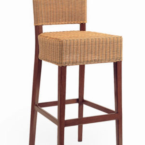 FS-WA-01 Barstool  Walnut Wicker