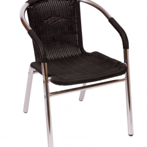 BFM Madrid Armchair Aluminum frame, Synthetic Wicker