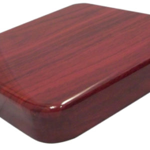 BFM 24 x 24 Square Mahogany Resin Table Top