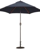 BFM Umbrella 7-1/2' Four panel, Aluminum Frame, Navy