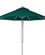 BFM Umbrella 9' Four panel, Aluminum Frame, Green Marine