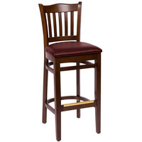 BFM Princeton Beechwood Barstool - Honey Oak