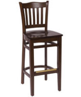 BFM Princeton School Wooden Barstool