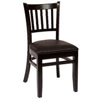 BFM Delran Commercial Slat Back Wood Chair