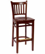 BFM Delran Commercial Slat Back Wood Chair