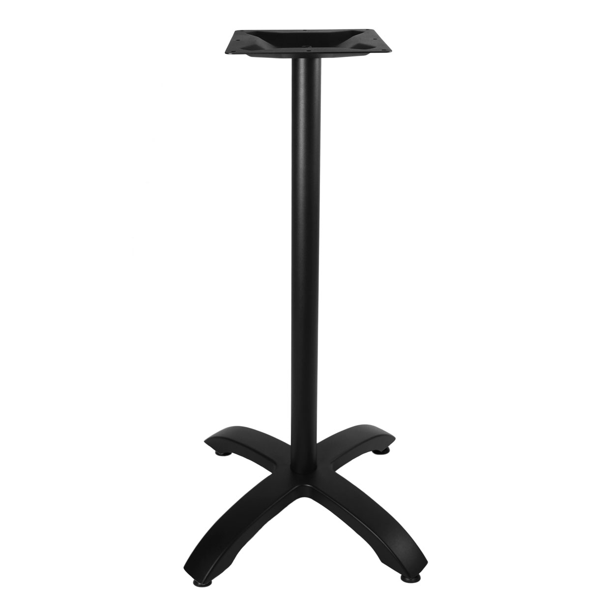 BFM Bali Bar Height Table Base Black Bar For Longport Table